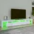 Produktbild 4 för Tv-bänk med LED-belysning Vit 260x36,5x40 cm