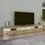 Produktbild 3 för Tv-bänk med LED-belysning sonoma ek 260x36,5x40 cm