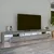 Produktbild 3 för TV-bänk med LED-belysning grå sonoma 260x36,5x40 cm