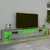 Produktbild 4 för TV-bänk med LED-belysning grå sonoma 260x36,5x40 cm
