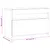 Produktbild 11 för Sängbord 2 st med LED-belysning brun ek 60x35x40 cm