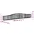 Produktbild 5 för Gabion bågformad 400x30x40/60 cm galvaniserat järn