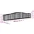 Produktbild 5 för Gabion bågformad 400x50x60/80 cm galvaniserat järn