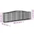 Produktbild 5 för Gabion bågformad 400x50x100/120 cm galvaniserat järn