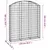 Produktbild 5 för Gabion bågformad 150x30x160/180 cm galvaniserat järn