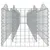 Produktbild 4 för Upphöjd planteringsgabion 600x50x50 cm galvaniserat järn