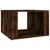Produktbild 2 för Sängbord rökfärgad ek 57x55x36 cm konstruerat trä