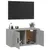 Produktbild 5 för Väggmonterad tv-bänk grå sonoma 80x34,5x40 cm