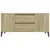 Produktbild 6 för Tv-bänk sonoma-ek 102x44,5x50 cm konstruerat trä