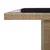 Produktbild 6 för Trädgårdsbord med glasskiva beige konstrotting&härdat glas