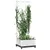 Produktbild 3 för Odlingslåda med spaljé vit 40x40x121,5 cm PP