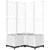 Produktbild 2 för Odlingslåda med spaljé vit 80x80x136 cm PP