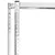 Produktbild 8 för Däckställ 2 hyllplan silver 3 st 110x40x110 cm stål