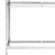 Produktbild 7 för Däckställ 3 hyllplan silver 3 st 110x40x200 cm stål