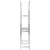 Produktbild 6 för Däckställ 3 hyllplan silver 4 st 110x40x200 cm stål