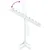 Produktbild 12 för Fristående spegel med LED vit 34x37x146 cm