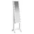 Produktbild 8 för Fristående spegel med LED vit 34x37x146 cm
