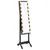Produktbild 2 för Fristående spegel med LED svart 34x37x146 cm