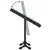 Produktbild 12 för Fristående spegel med LED svart 34x37x146 cm