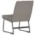 Produktbild 5 för Loungestol taupe 52x75x76 cm tyg