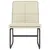 Produktbild 3 för Loungestol gräddvit 54x75x76 cm konstläder