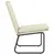 Produktbild 4 för Loungestol gräddvit 54x75x76 cm konstläder