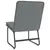Produktbild 5 för Loungestol grå 54x75x76 cm konstläder