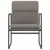 Produktbild 3 för Loungestol taupe 55x64x80 cm tyg