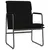 Produktbild 2 för Loungestol svart 55x64x80 cm konstläder