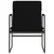 Produktbild 3 för Loungestol svart 55x64x80 cm konstläder