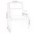 Produktbild 8 för Loungestol gräddvit 55x64x80 cm konstläder