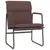 Produktbild 2 för Loungestol brun 55x64x80 cm konstläder