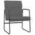 Produktbild 2 för Loungestol grå 55x64x80 cm konstläder
