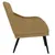 Produktbild 4 för Fåtölj brun 63x76x80 cm sammet