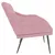 Produktbild 4 för VidaXL Bänk rosa 110x76x80 cm sammet