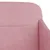 Produktbild 6 för VidaXL Bänk rosa 110x76x80 cm sammet