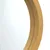 Produktbild 5 för Väggspegel med rem guld Ø 45 cm