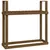 Produktbild 2 för Vedställ honungsbrun 110x35x108,5 cm massiv furu