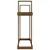 Produktbild 6 för Vedställ honungsbrun 110x35x108,5 cm massiv furu
