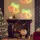 Juldekoration klock-figurer 3 st med 72 LEDs 50x56 cm