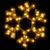 Produktbild 5 för Snöflinga ljusslinga med LED 3 st varmvit 27x27 cm