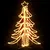 Produktbild 5 för Hopfällbar julgran 3 st ljusslinga med LED varmvit 87x87x93 cm