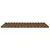 Produktbild 6 för Sängram honungsbrun 200x200 cm massiv furu