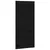 Produktbild 2 för Ladugårdsdörr svart 90x1,8x214 cm massiv furu