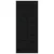 Produktbild 4 för Ladugårdsdörr svart 90x1,8x214 cm massiv furu