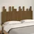 Produktbild 3 för Väggmonterad huvudgavel honungsbrun 146,5x3x80 cm massiv furu