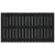 Produktbild 4 för Väggmonterad huvudgavel svart 108x3x60 cm massiv furu