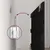 Produktbild 6 för Väggmonterad huvudgavel svart 108x3x60 cm massiv furu