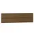 Produktbild 2 för Väggmonterad huvudgavel honungsbrun 204x3x60 cm massiv furu