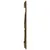Produktbild 5 för Väggmonterad huvudgavel honungsbrun 127,5x3x60 cm massiv furu